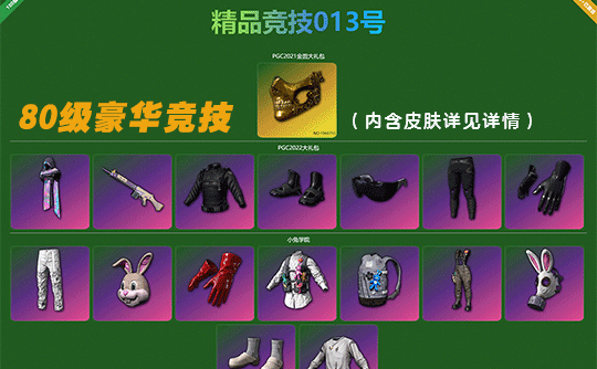 【可竞技13】豪华80级+绝版商店皮肤成品号(库存皮肤详见下图)